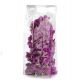 100 BUSTE TRASP. CRYSTAL 8X24+4CM C/FONDO QUADRO