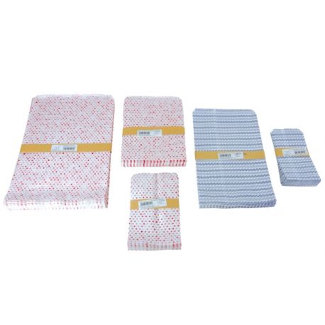 Sacchetti Carta col. ass. cm 10x18 cf. 100pz