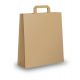 CF. 25 SHOPPERS 18X8X25CM AVANA NEUTRO PIATTINA
