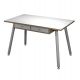 Postazione HOME OFFICE + cassetti 120x60 gambe metallo