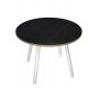 TAVOLO RIUNIONE TONDO D.100CM BI/NE V. SKINNY META