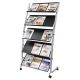 Espositore Alba DD5GM metallo e ABS 5 sc. 80cm