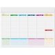 Planning sottomano settimanale 52 pagine 30x21cm perpetuo