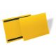 50 BUSTE IDENTIF. MAGNET. 210X297MM GIALLO DURABLE