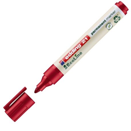 Marcatore Edding 21 Ecoline Rosso