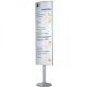 Totem Rondo Rmt/24 Da Interno Cm 42X140H