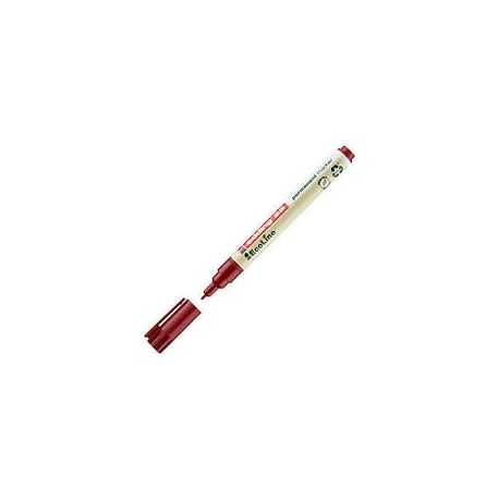 PENNARELLO EDDING ECOLINE PERM. MM.1 ROSSO CF.10