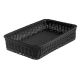 CESTINO VANITY PPL RETT. 32,5X17,5X10H NERO LEONE