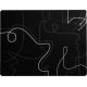 3PZ PORTAMENU' F.TO 18X31,6CM LINEE - TORTORA