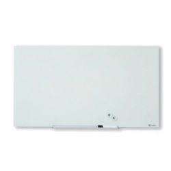 Lavagna magnetica vetro Diamond 99x56 bianco