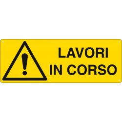 CARTELLO ALL. 35X12,5CM 'PERICOLO DI INCENDIO'