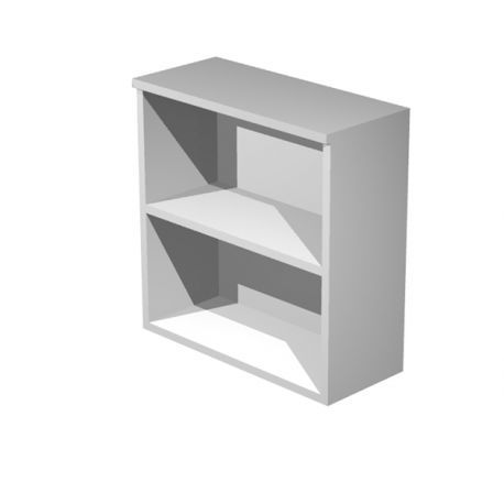 Armadio basso FREE 80x40x72h gr.alluminio