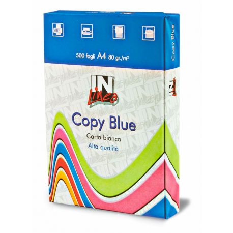 Carta Copy BLU Ecolabel FSC A4 80gr 500fg
