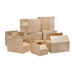 Scatole imballo cartone 2onde cf.15pz 80x40x40cm