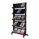 Espositore Large 5 Ripiani Paperflow nero