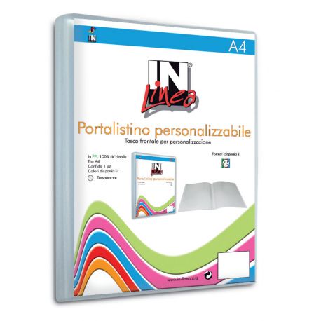 Portalistini personalizzabile In Linea 30pag.