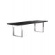 Tavolo riunioni FORMA fianchi metallo 220x100x74 nero ven.