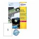 Etichette Avery ppl L4718 70x37 24et./20fg