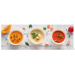 VELLUTATE E ZUPPE DI CECI E CAVOLO NERO GR.300