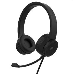 Cuffie audio imbottite e microfono filo 1,8mt jack