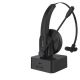 Cuffia mono wireless USB + base ricarica