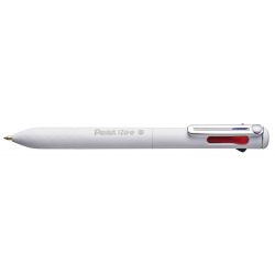 PENNA A SFERA 4 COLORI IZEE FUSTO COLORE BIANCO
