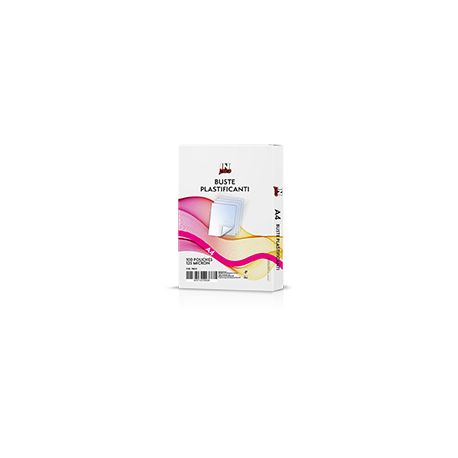 Buste plastificanti In Linea A4 2x125my 100pz