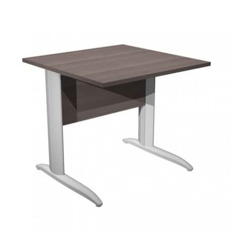 Scrivania FREE 80x80cm f.gr.allum. FRASSINO