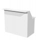 MODULO RECEPTION LINEARE CM.120X76,1X117H BIANCO