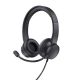 CUFFIE CON MICROFONO PER PC JACK 3,5MM