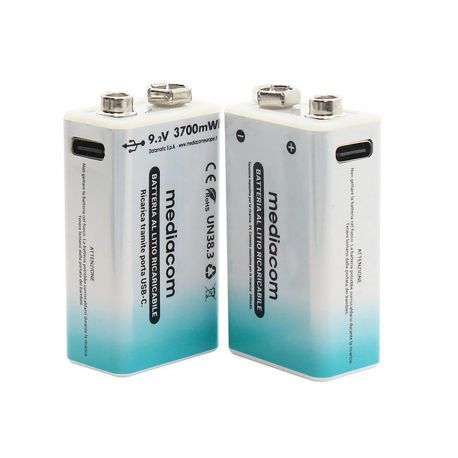 Pila ricaricabile Ready To Use 9V