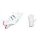 Guanti GP60 pelle fiore bianco tg.7