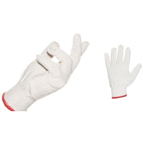 GUANTI TRICOSTAR IN FILO DI COTONE 35 G. TG.S
