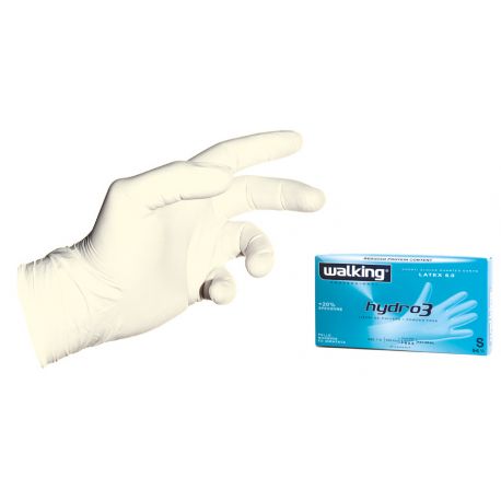 GUANTI LATTICE HYDRO3 MONOUSO AMBIDESTRO TG. S