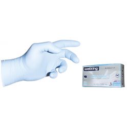 Guanti Nitrofort nitrile cf.100pz tg.S