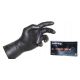 Guanti nitrile nero monouso cf.100pz tg.S