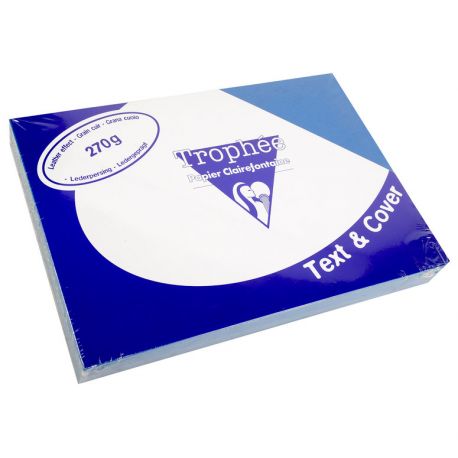 Copertine cartoncino A4 cf.100pz blu 2707
