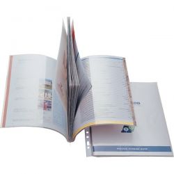 Buste in plastica perforazione universale Ercole Cat 25pz