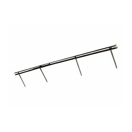 Pettini VeloBind 4 denti 25pz neri 9741635