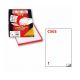 Etichette poliestere trasparente laser 210X297 50fg C503