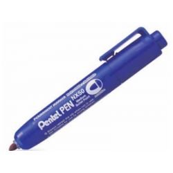 Marker Pentel a scatto NX5 blu