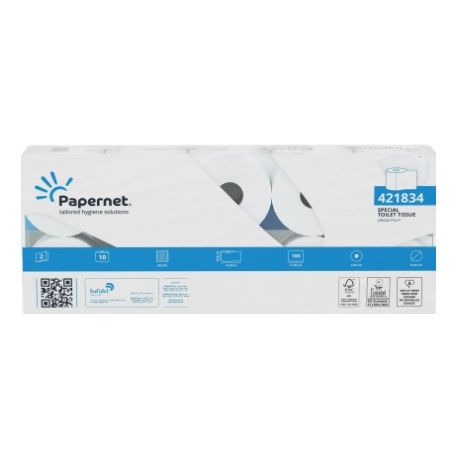 Carta igienica cf.10 rotoli 401794 Ecolabel