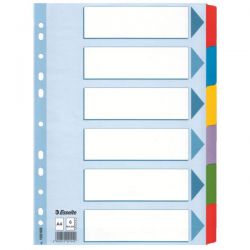 Separatore A4 6 tasti Mylar 100168