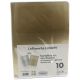Cf.10 cartelle Luxury 22x30 c/fin. oro