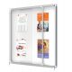 Bacheca 100X97H 12xA4 magnetica per interni ante scorrevoli