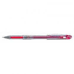 Penna inch. gel Pentel Slicci rosso