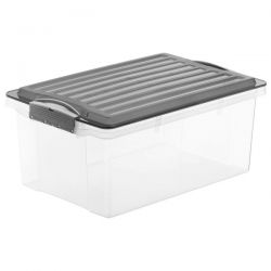 Contenitore con coperchio Rotho 19lt A4