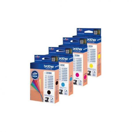 Multipack Brother LC-223 K/C/M/Y