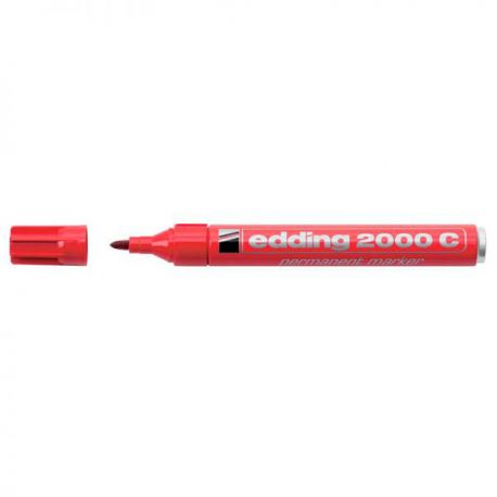 Marcatore Edding 2000C p.t. rosso