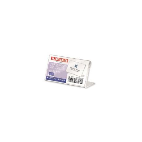 Targhetta da tavolo Lebez 8,8x5,5cm orizzontale